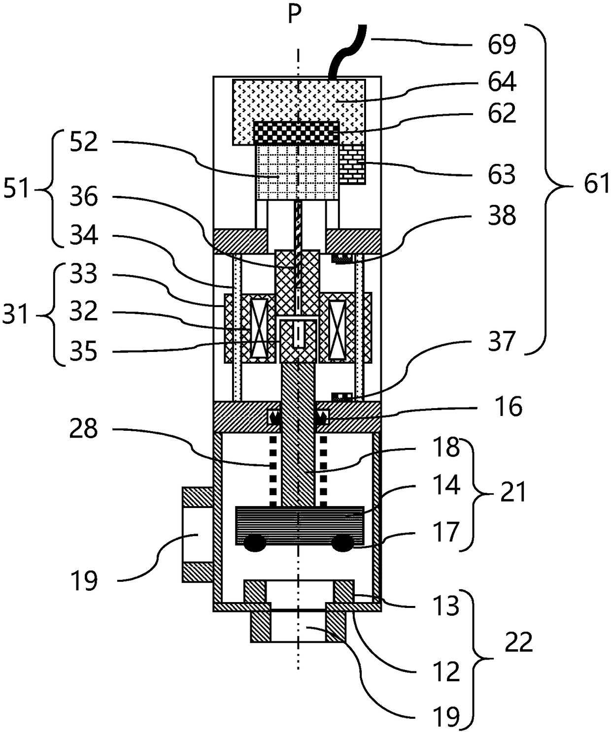 Vacuum pressure control valve