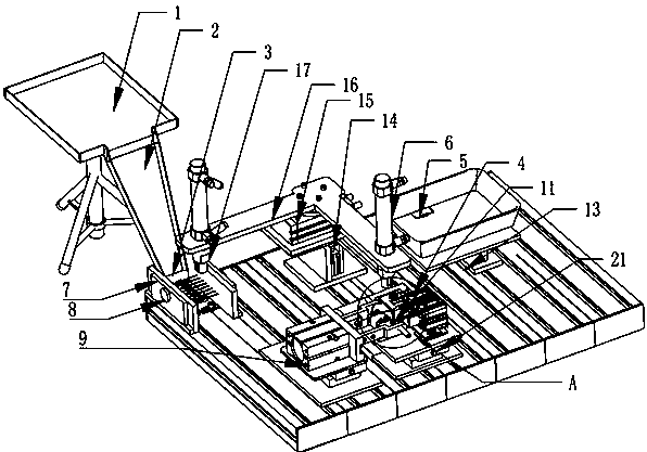 Adjustable reed switch bending device