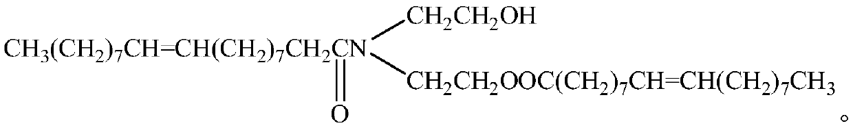 Fatting agent intermediate and preparation method thereof