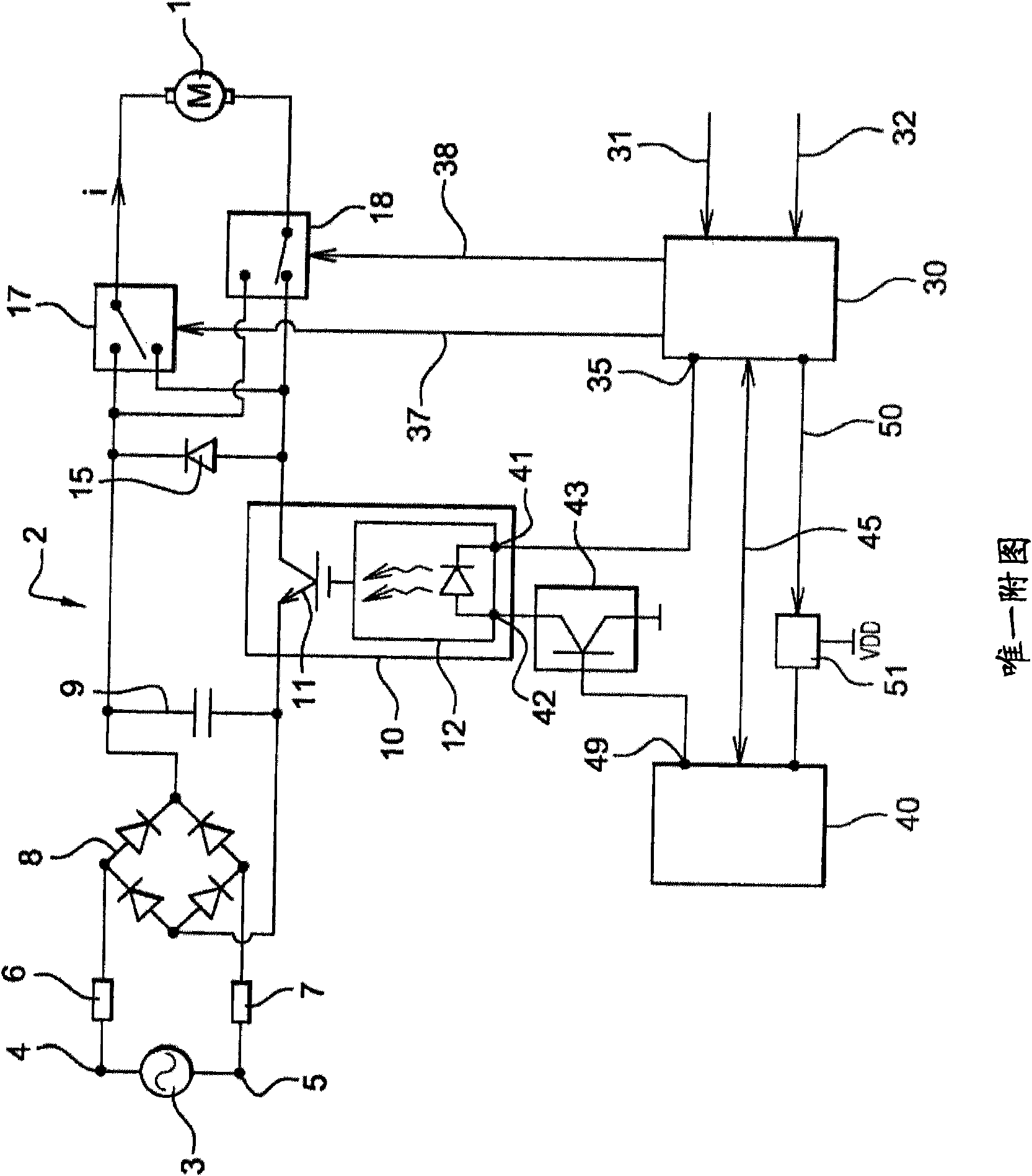 Method for controlling an electric disconnecting switch motor