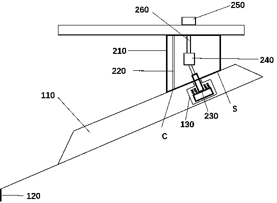 Atomic force microscope probe device