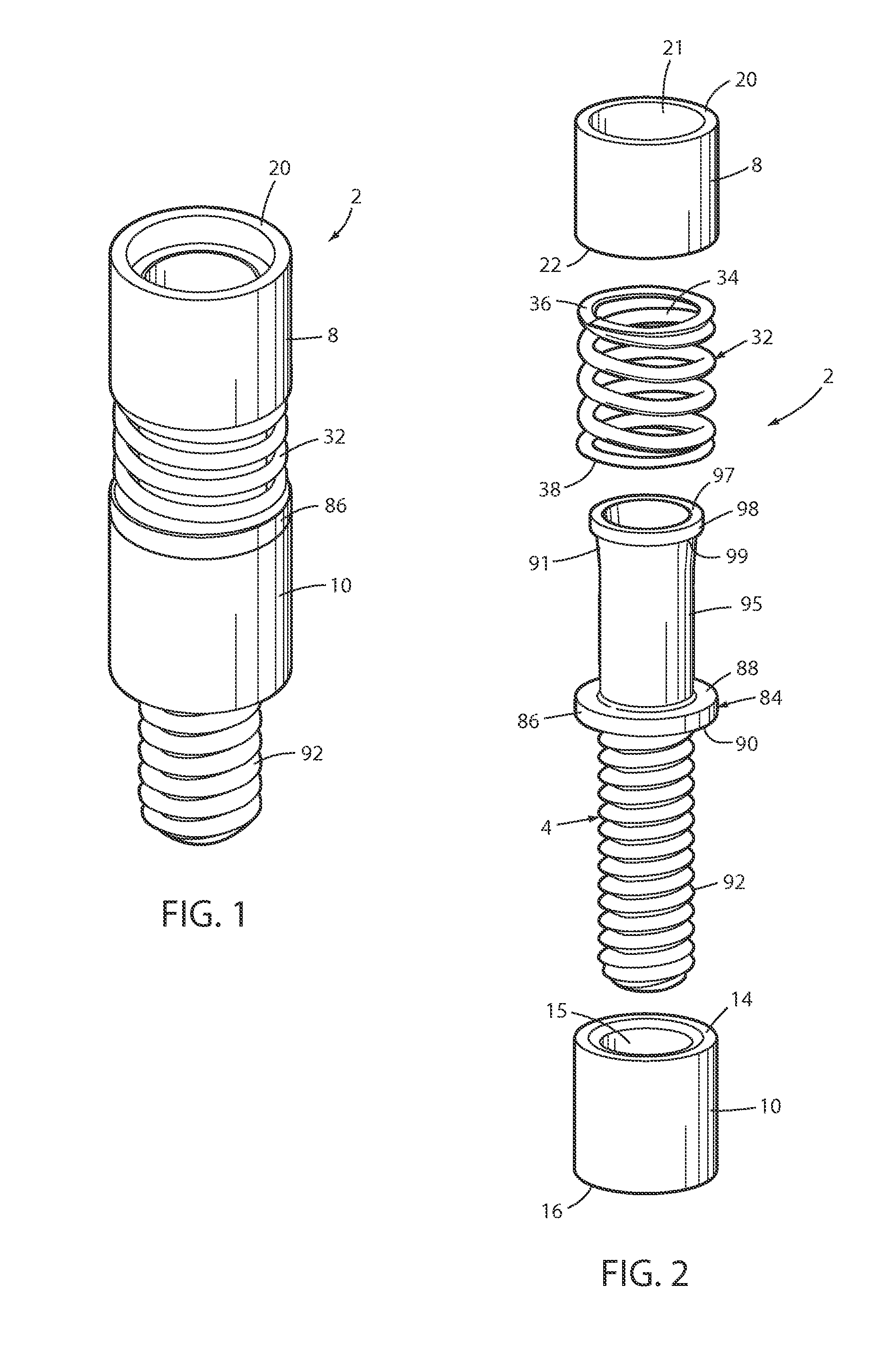 Stock ejector assembly