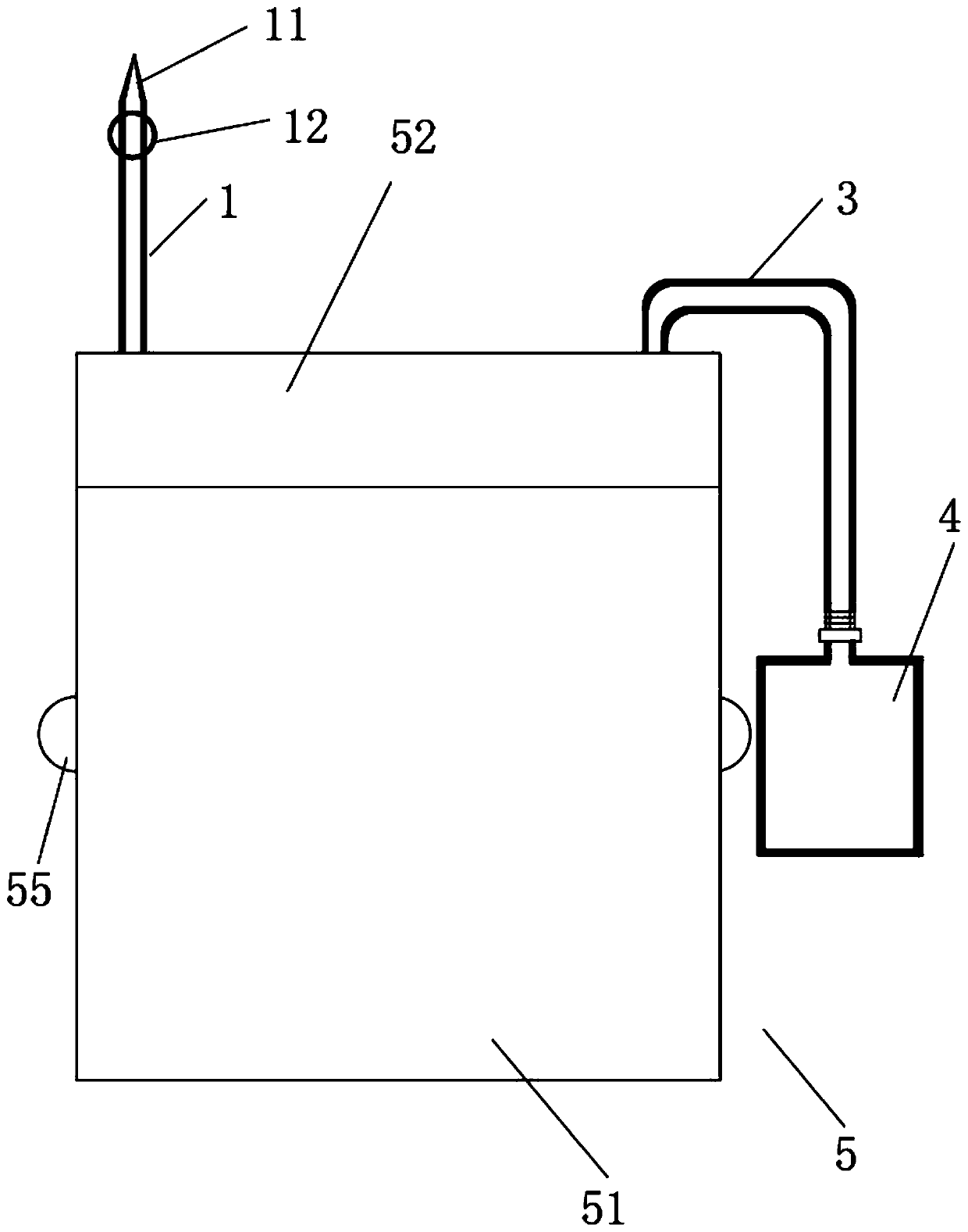 Urinary catheterization and sampling device for nephrology department