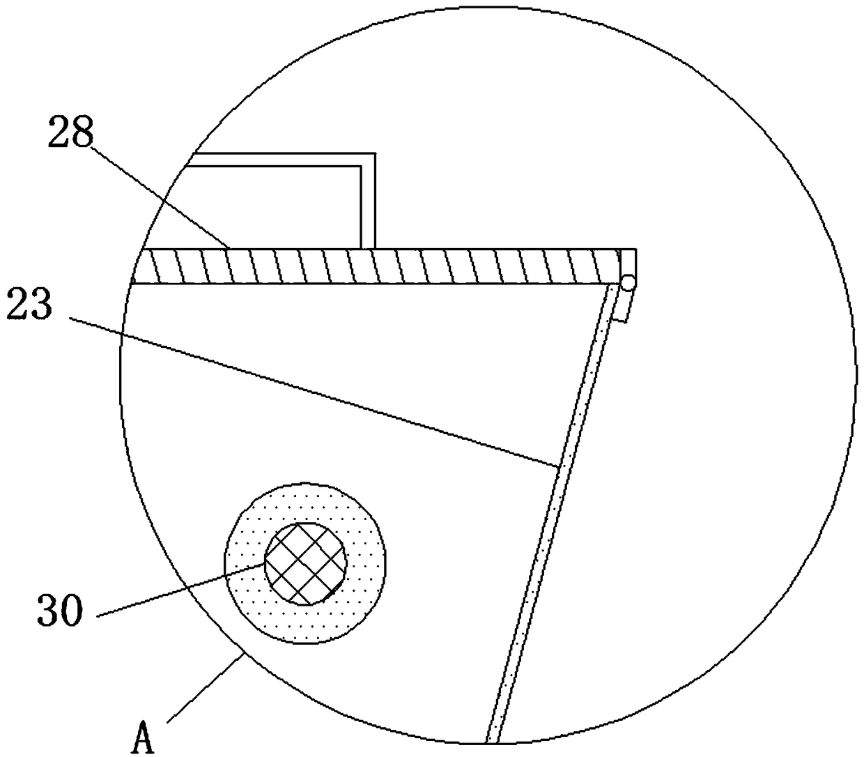 Intelligent rocking type particle machine