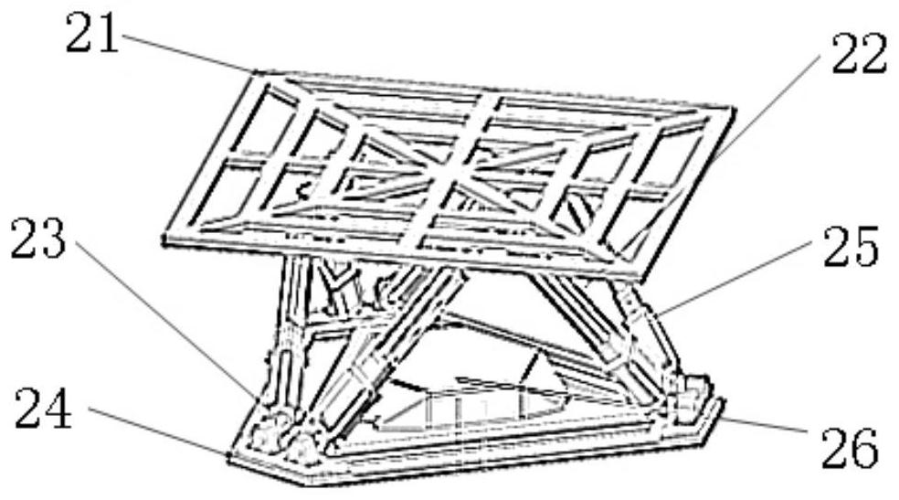 Immersive mechanical bridge vehicle training simulation system