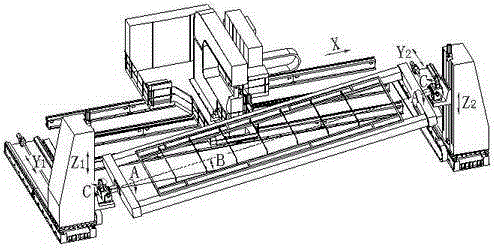 Programming method for airplane thin-wall curved surface skin automatic drilling and riveting