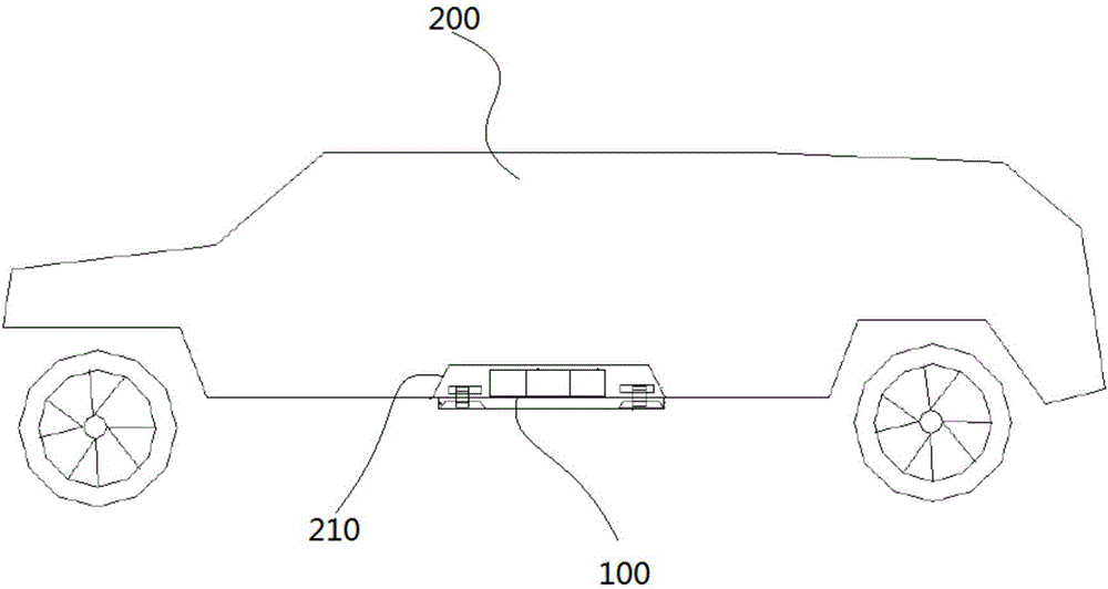 Motor vehicle de-trapping system