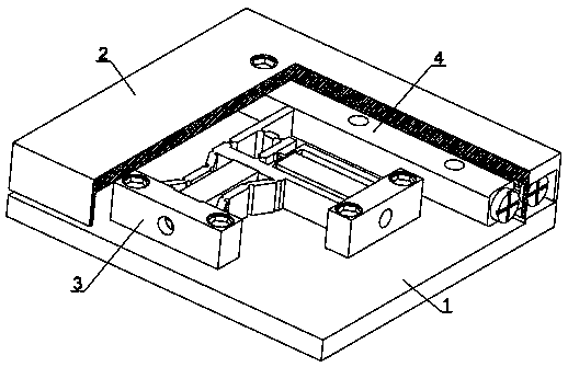 Auxiliary supercharged piezoelectric stick-slip linear motor and excitation method thereof