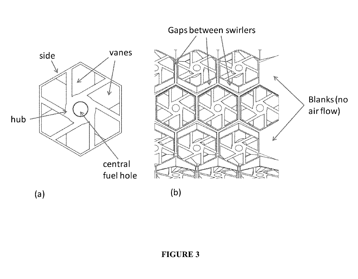 A method of holding flame with no combustion instability, low pollutant emissions, least pressure drop and flame temperature in a gas turbine combustor and a gas turbine combustor to perform the method