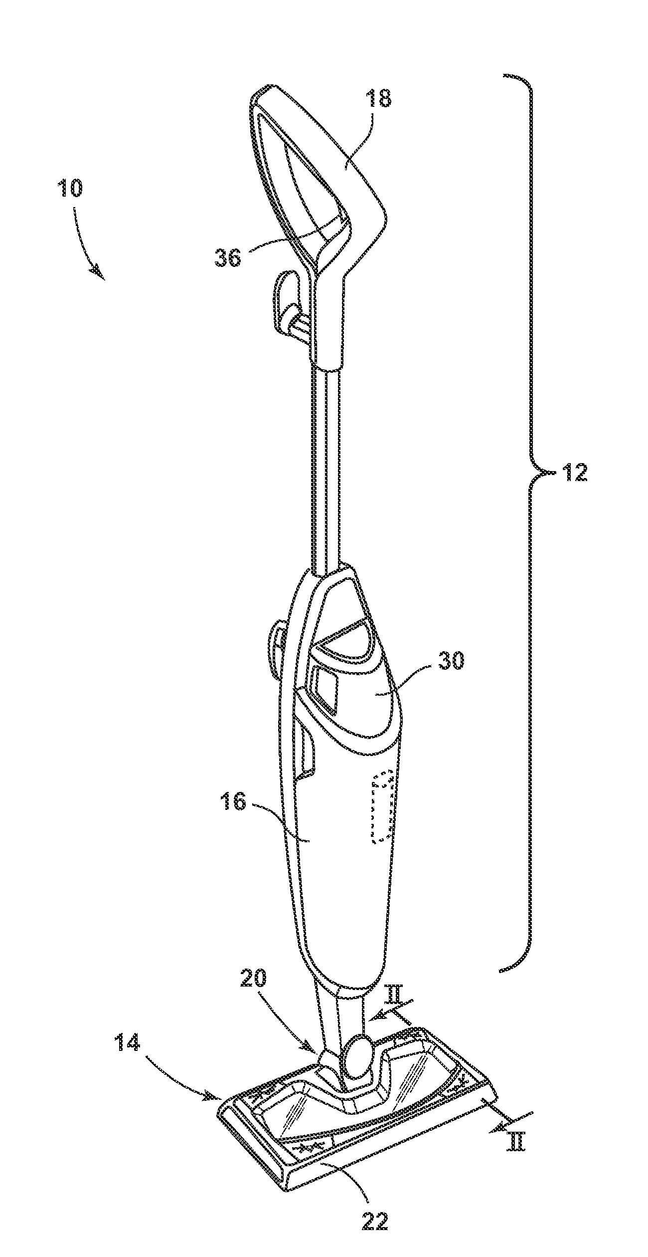 Cleaning pad with visually discernible indicator, steam mop and method