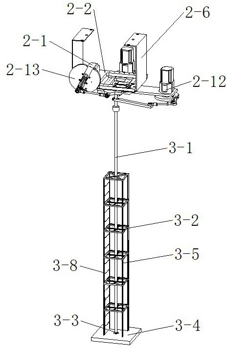 Driving type wind tunnel test system for simulating actual vibration form of structure