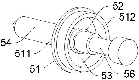 Automatic protection type high-pressure hydrogen filling hose structure and protection method thereof