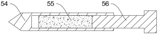 Automatic protection type high-pressure hydrogen filling hose structure and protection method thereof