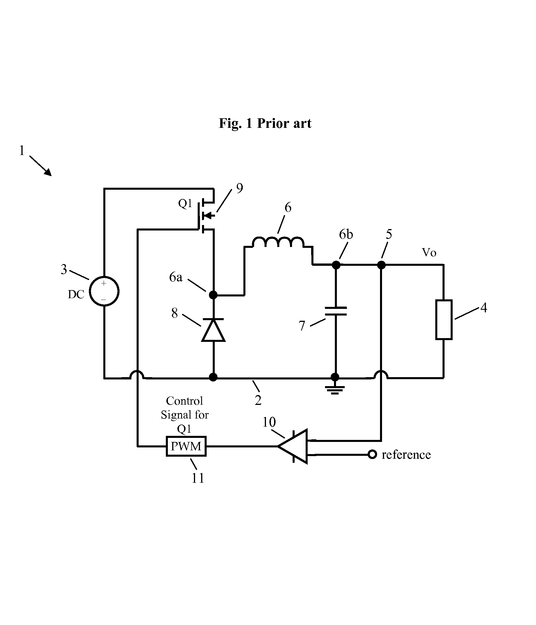 High efficiency single-inductor dual-control loop power converter