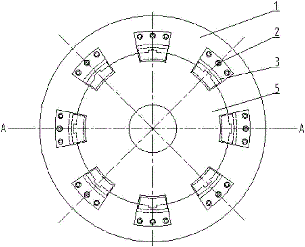 Rudder propeller double-layer damping device and design method thereof