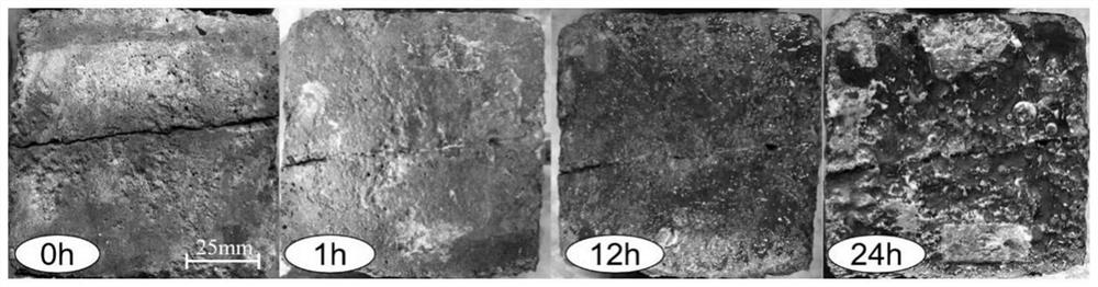 Resin colloid repair material and repair method of cracked and damaged reinforced concrete structure