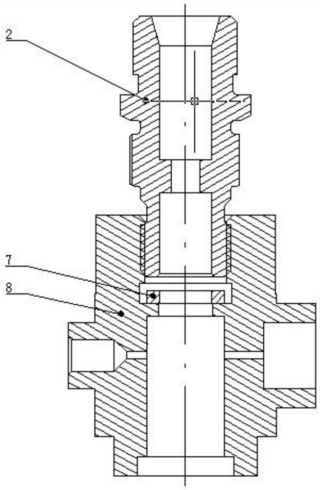 A low-loss temperature-pressure composite sensor air nozzle