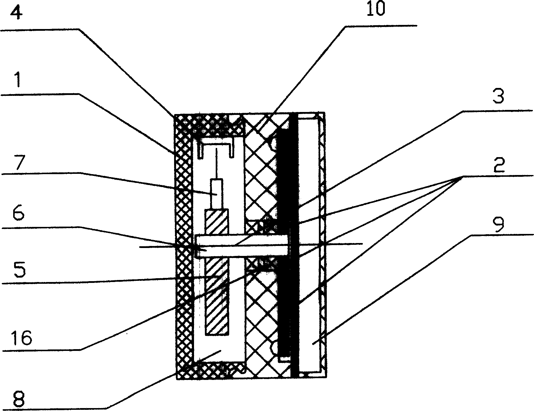 Digital display horizontal and dip measurer