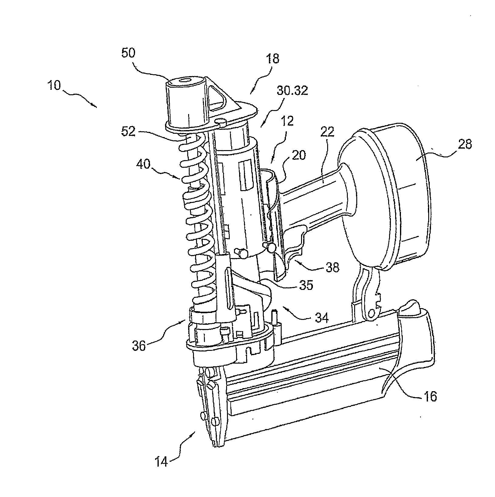 Fastener driving device