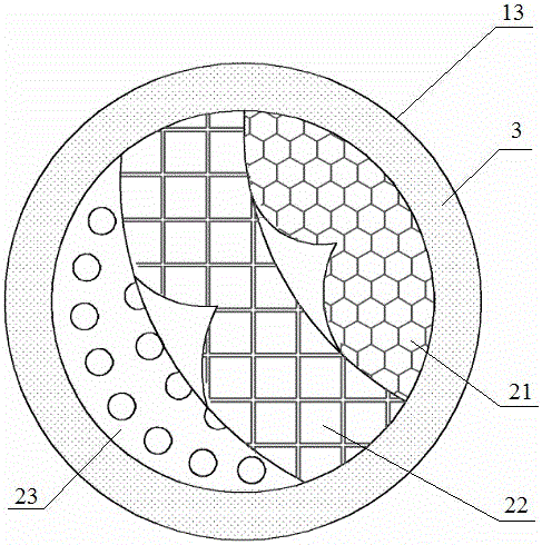 Vacuum filter used for removing impurities in process of producing ethylene glycol antimony