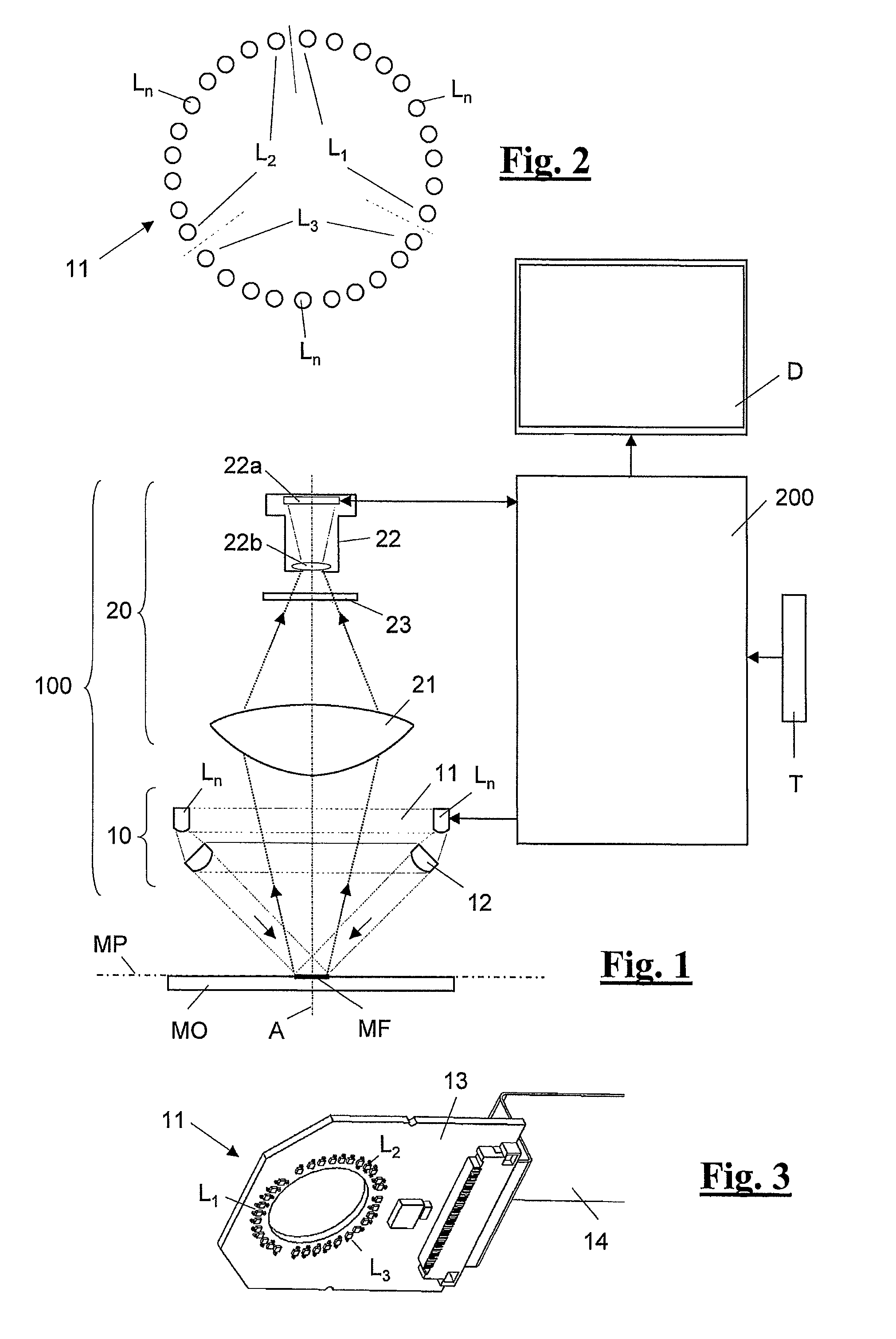 Color measuring device