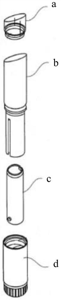 Mechanism of cosmetic container and container comprising the same