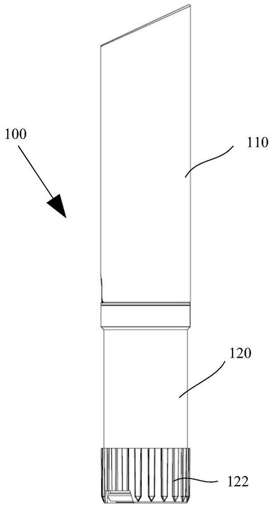 Mechanism of cosmetic container and container comprising the same