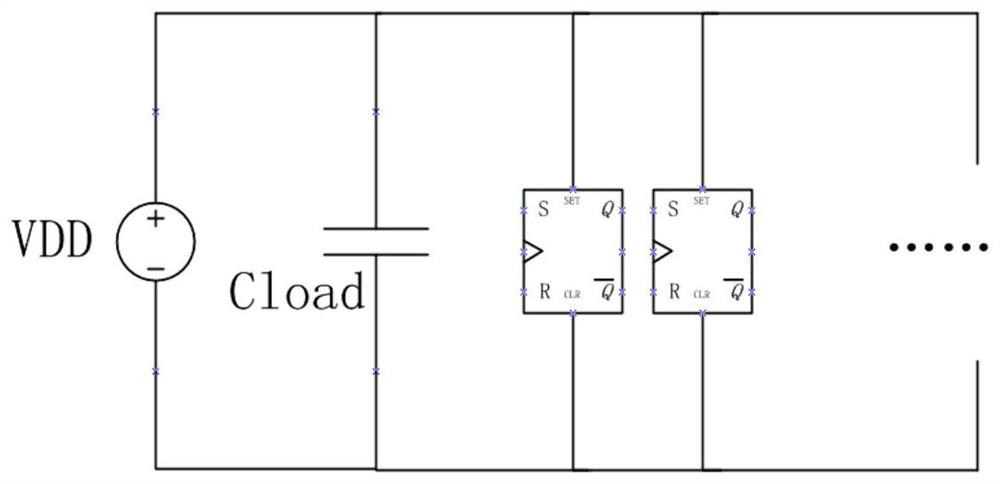 Design method, device, equipment and medium of clock tree structure of system on chip