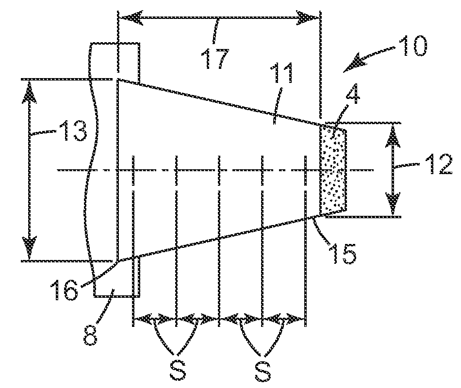 Shaped elastic tab laminates