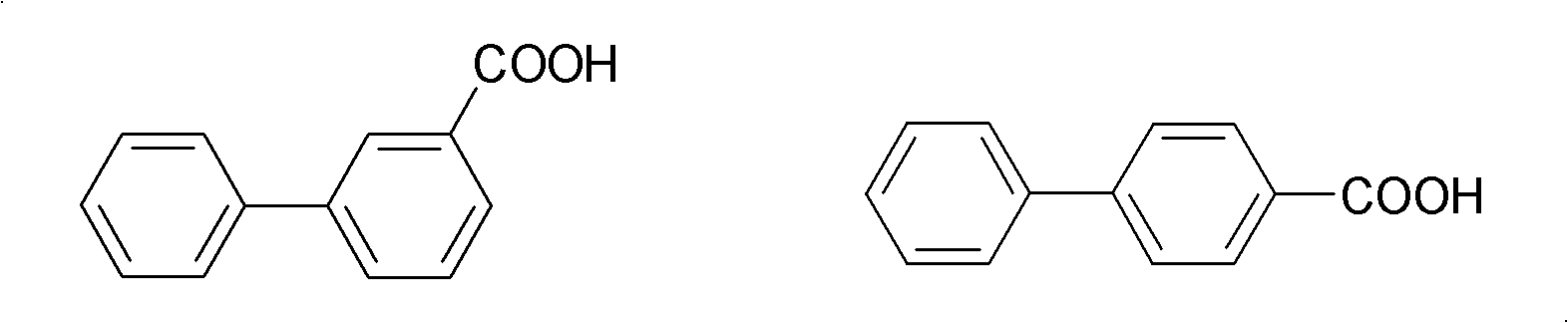 Inclusion separating method and application of isomerides of 3-diphenic acid and 4-diphenic acid