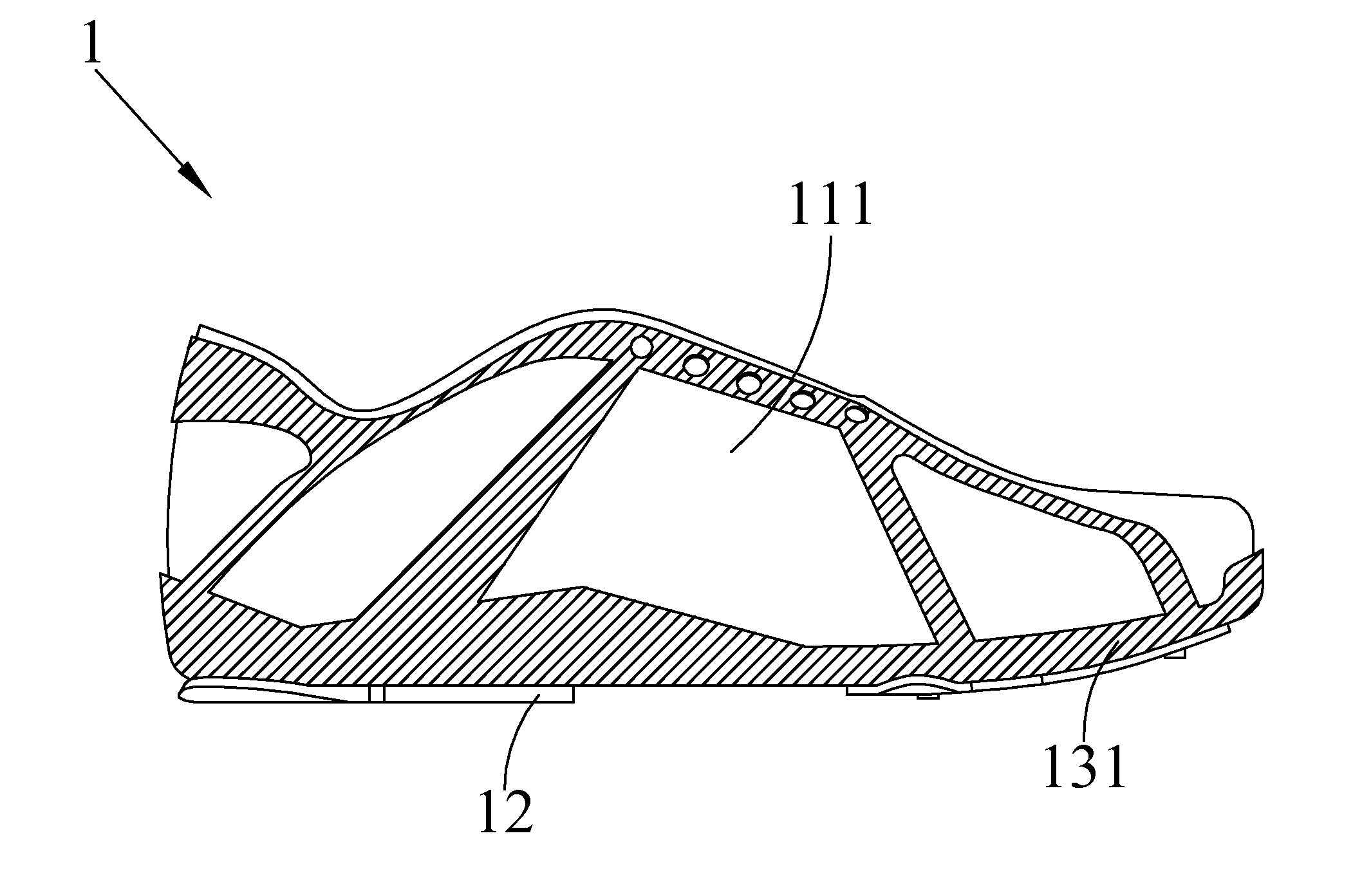 Shoes of automated process production and shoemaking method thereof