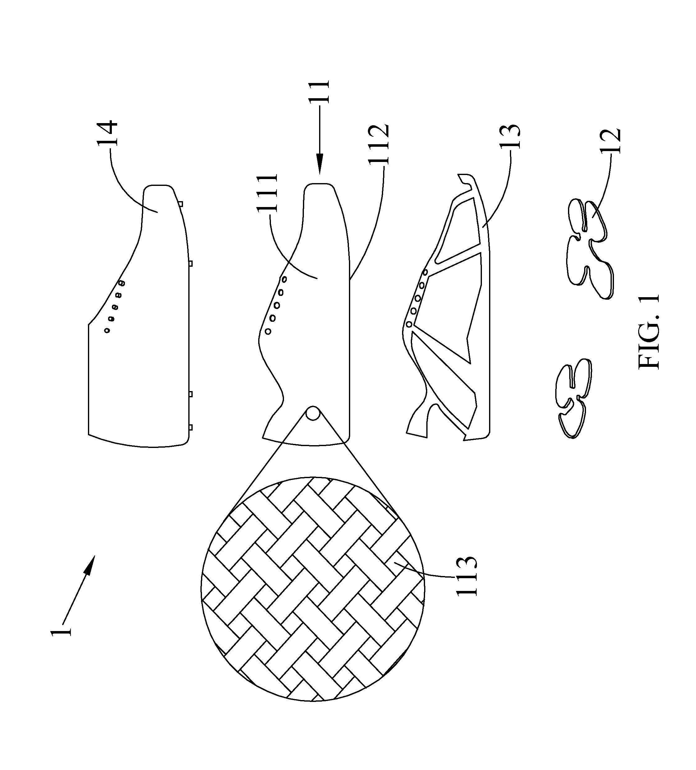 Shoes of automated process production and shoemaking method thereof