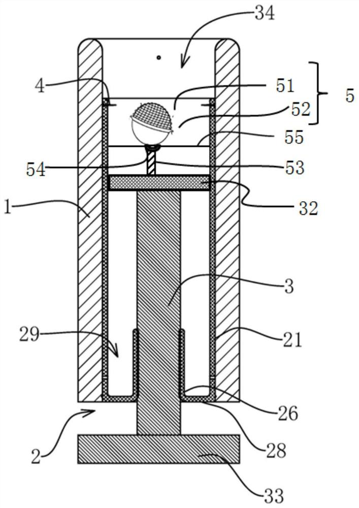 An obstetric membrane rupture device