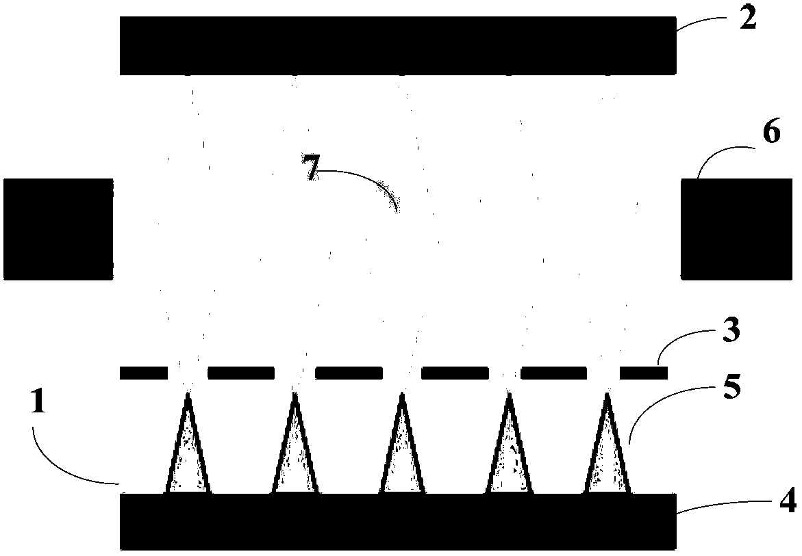 Field emission electron source and preparation method thereof