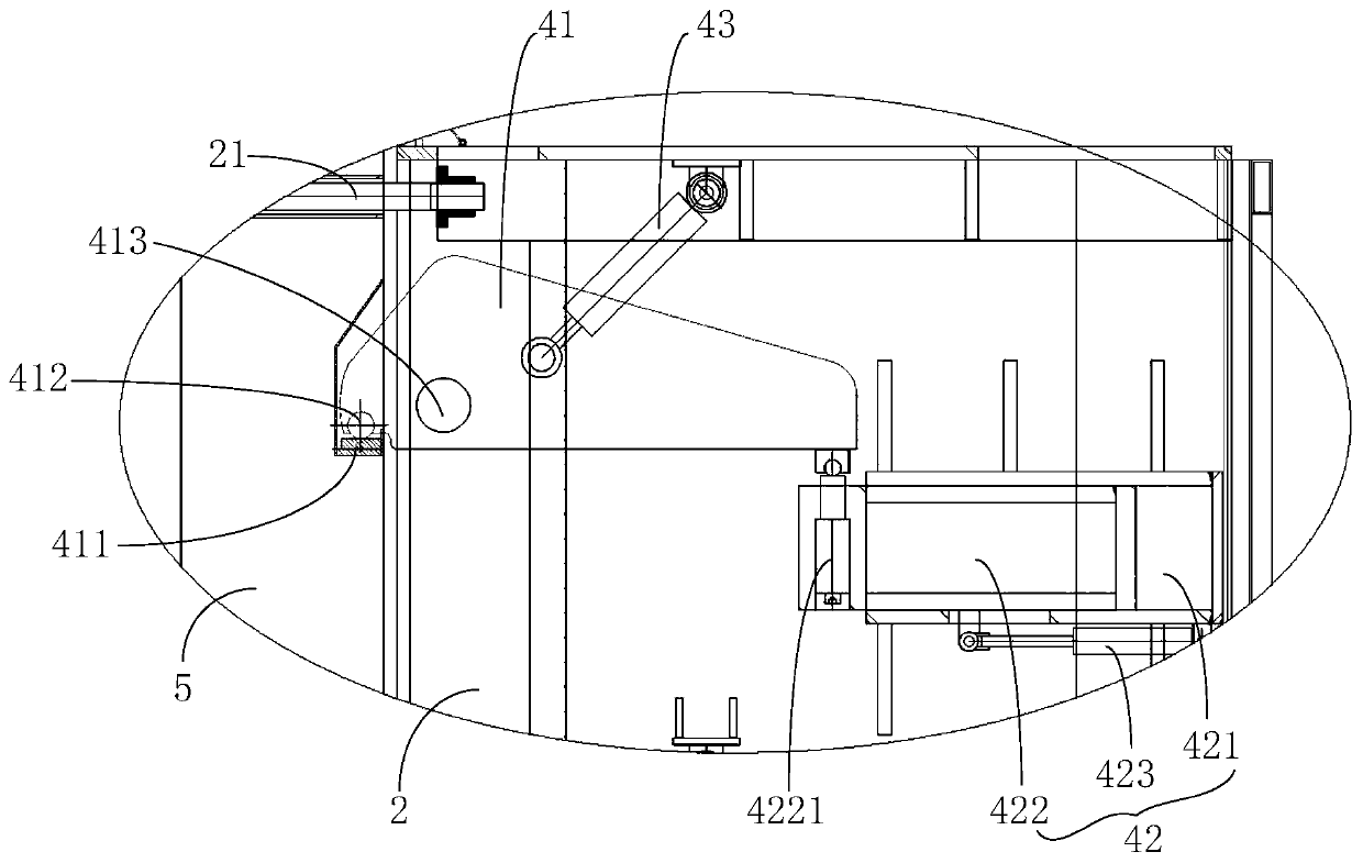 Overturning gripper wall-attached jacking equipment and jacking method thereof