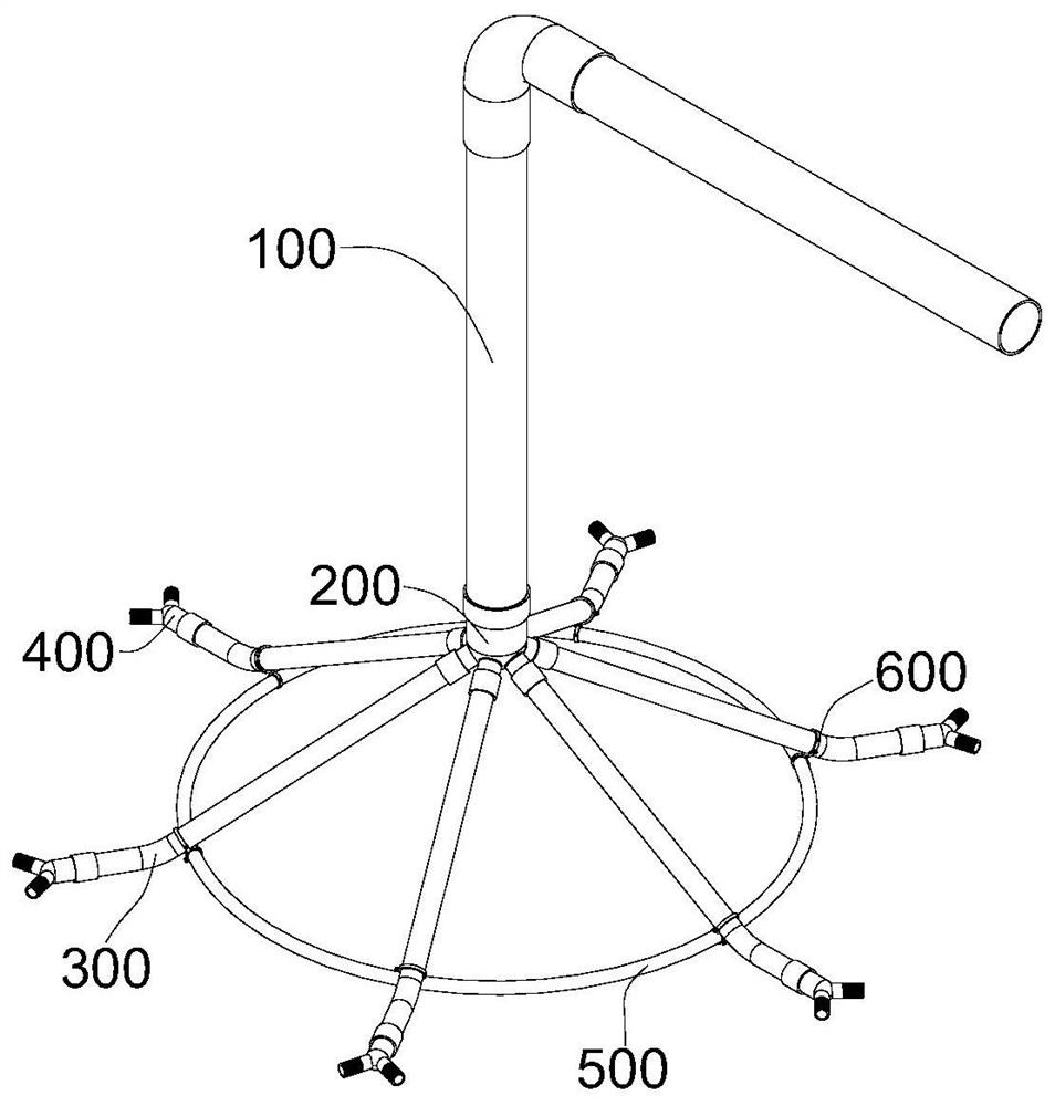 Novel fire extinguishing pipeline system