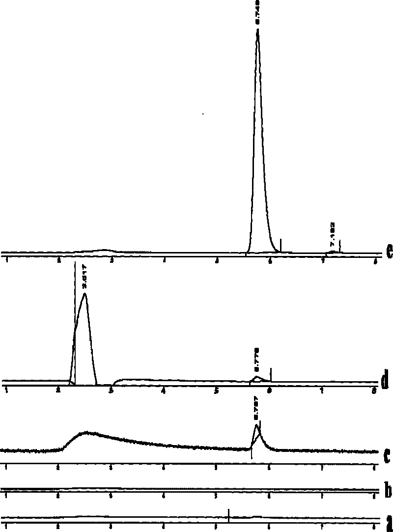 Hydrophilic polymer of resveratrol conjugate and preparing method thereof