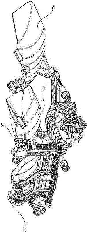 Adjusting mechanism for adjusting luminance of three reflection bowls of headlamp