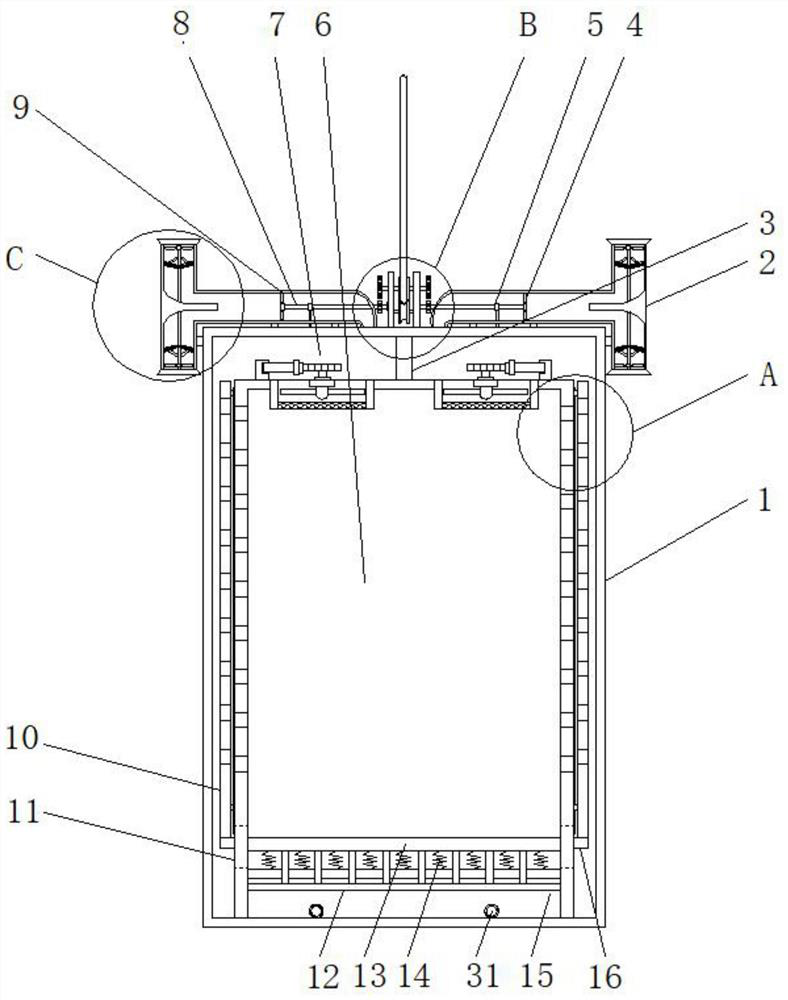 An energy-saving ventilated elevator