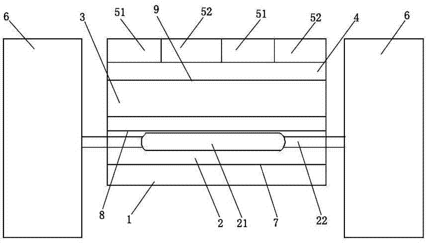 Ground permeating rainwater recovery system utilizing building waste materials and construction method of ground permeating rainwater recovery system