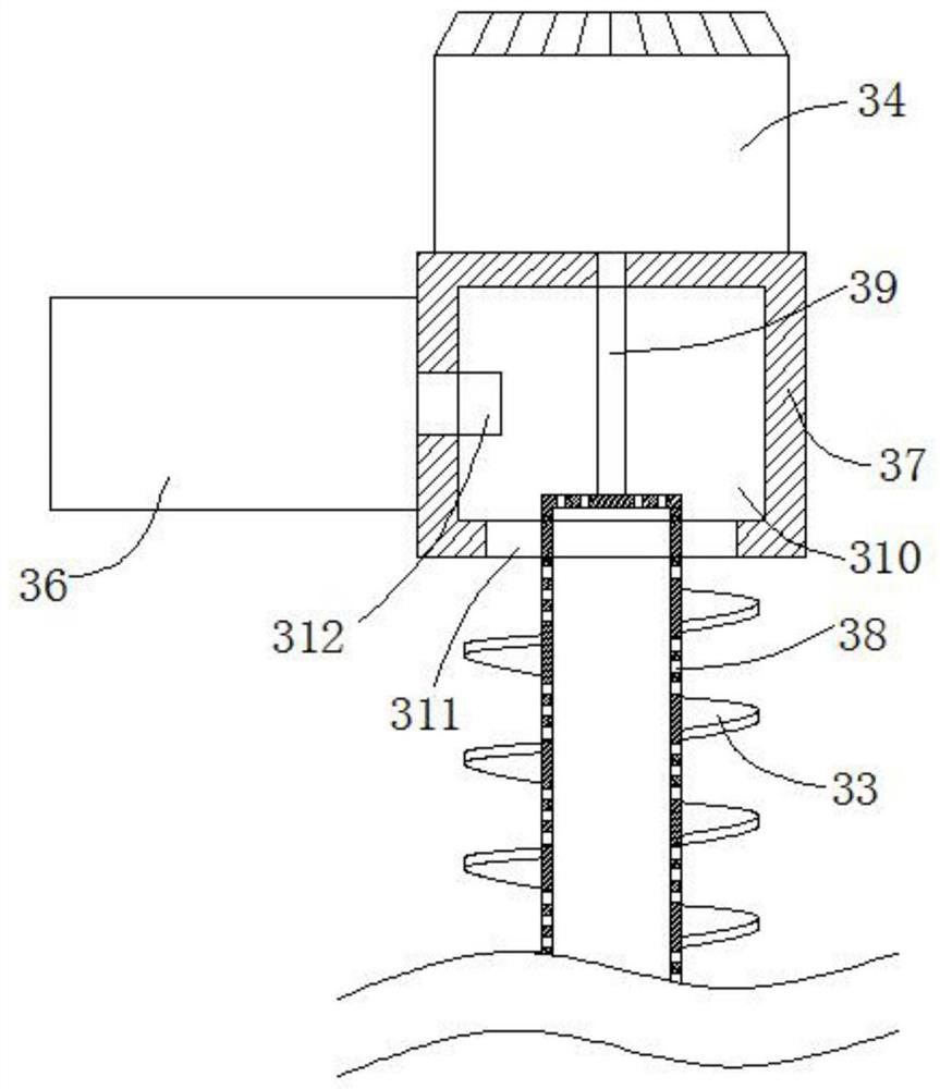 Raw material drying device for liquor production