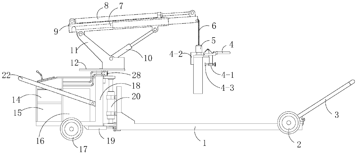 Kerb short-distance transportation and installation integration device