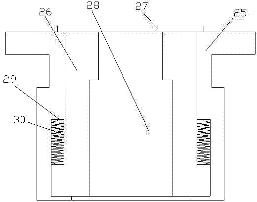 An extrusion molding device