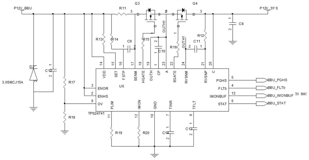 Unified storage equipment and battery backup unit thereof