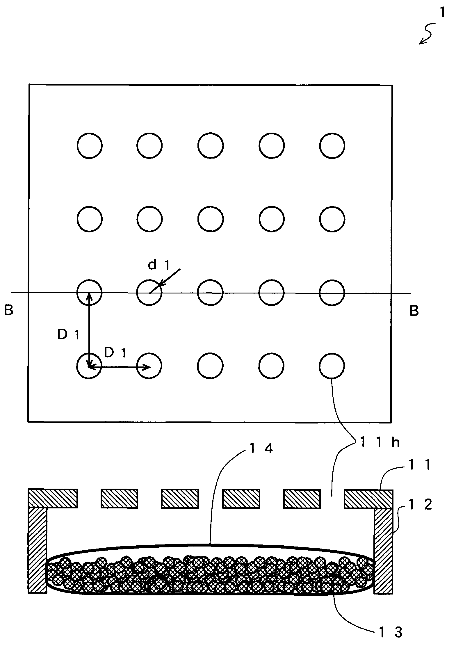 Sound absorbing structure