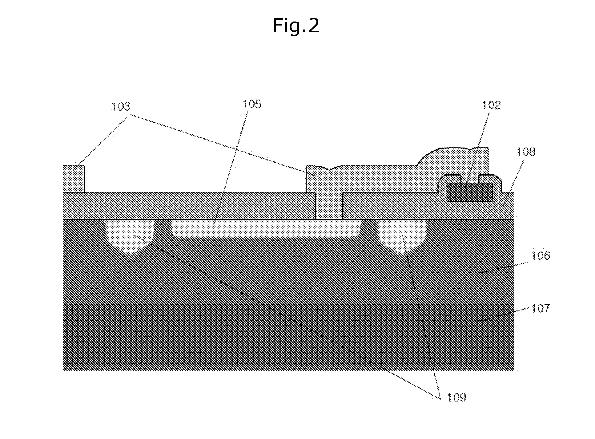 Silicon photomultiplier with trench isolation