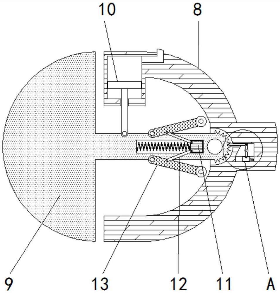 Polishing device capable of automatically detecting abrasion degree and used for optical lens machining