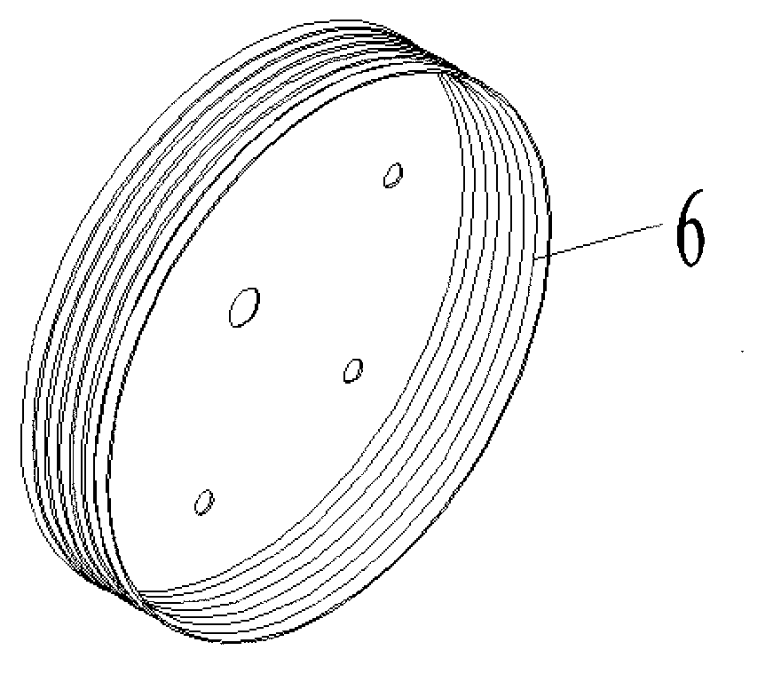 Two-wheel flexible spinning technology applicable to steel plate welding wheels with grooves