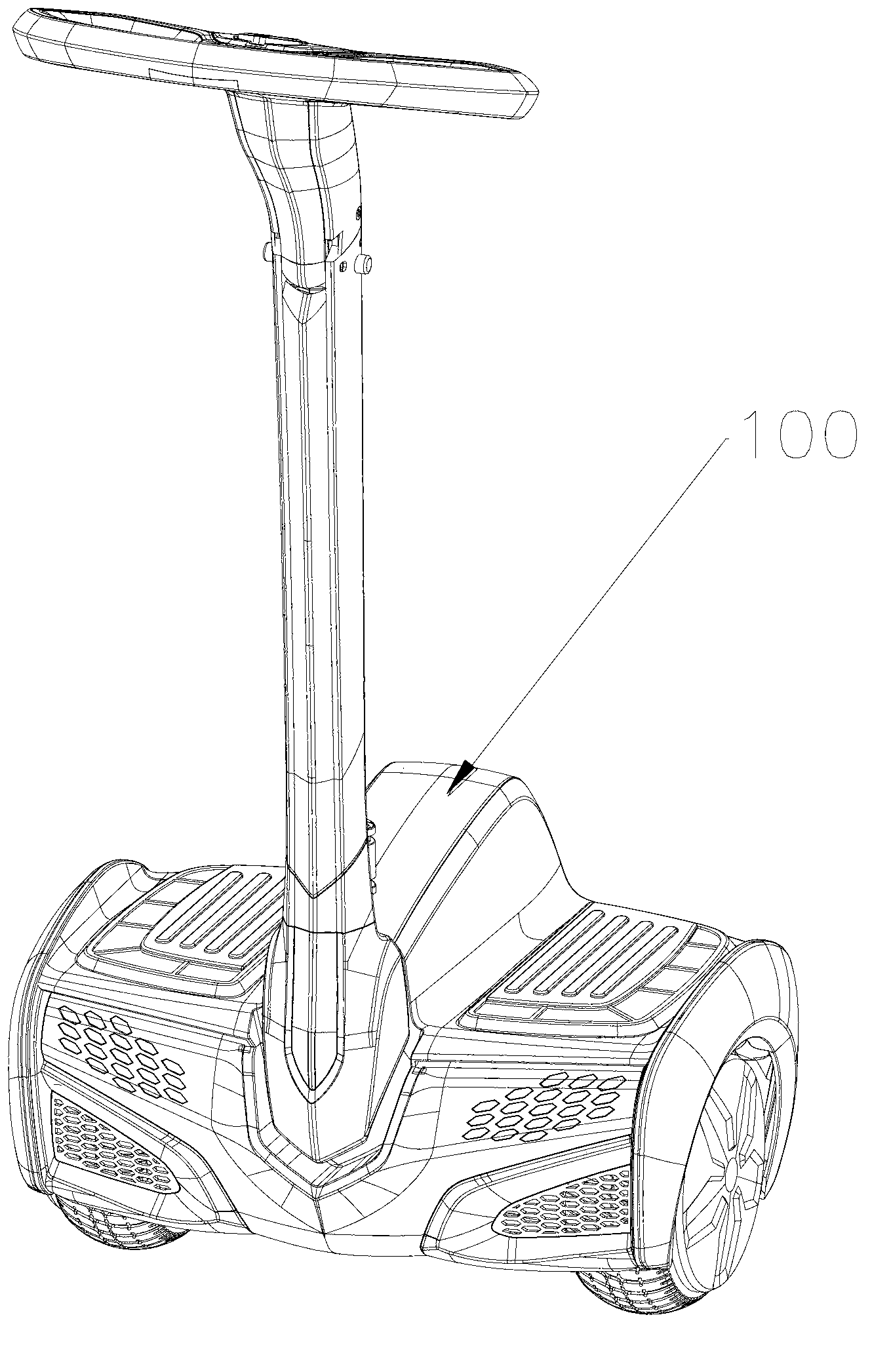 Battery capable of being quickly mounted and dismounted and dual-wheel balance car