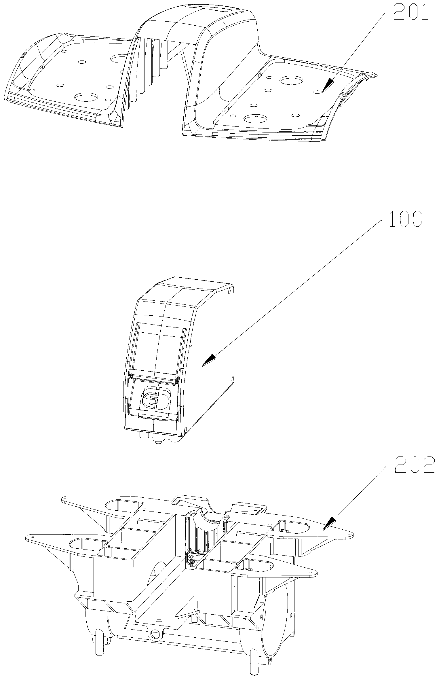 Battery capable of being quickly mounted and dismounted and dual-wheel balance car